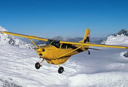 Nouvelle-Zélande - Wanaka - Survol du Mt Aspiring et des glaciers en avion