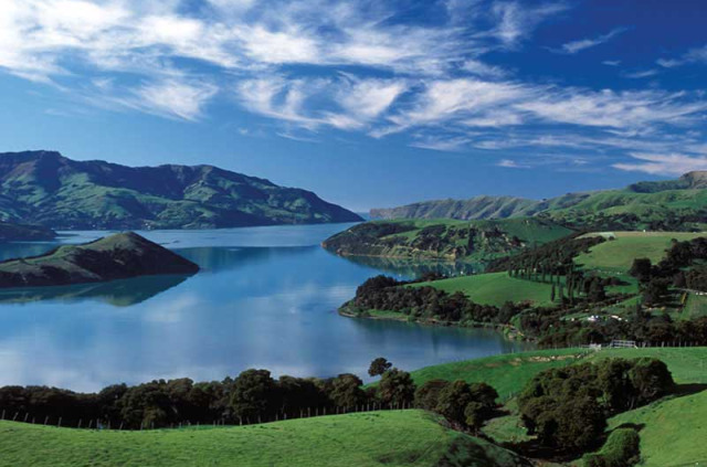 Nouvelle-Zélande - Christchurch - Journée à Akaroa, inclus croisière dans le port