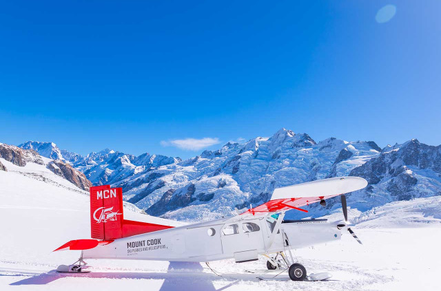 Nouvelle-Zélande - Aoraki Mt Cook - Mount Cook Ski Planes & Helicopters - The Grand Circle