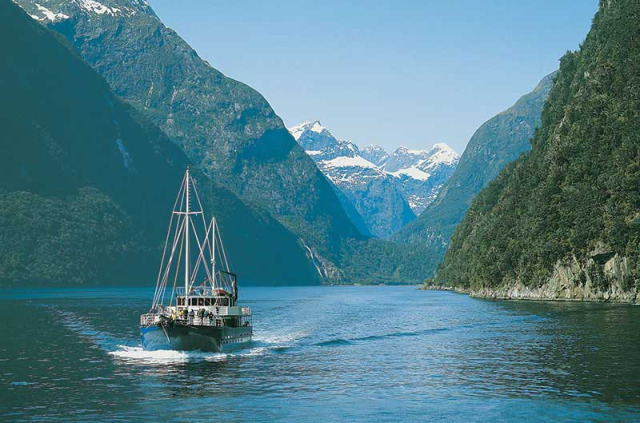 Nouvelle-Zélande - Queenstown - Croisière « nature » dans le Milford Sound