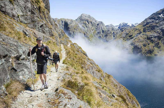 Nouvelle-Zélande - Te Anau - Randonnée guidée sur la Routeburn Track © Destination Fiordland