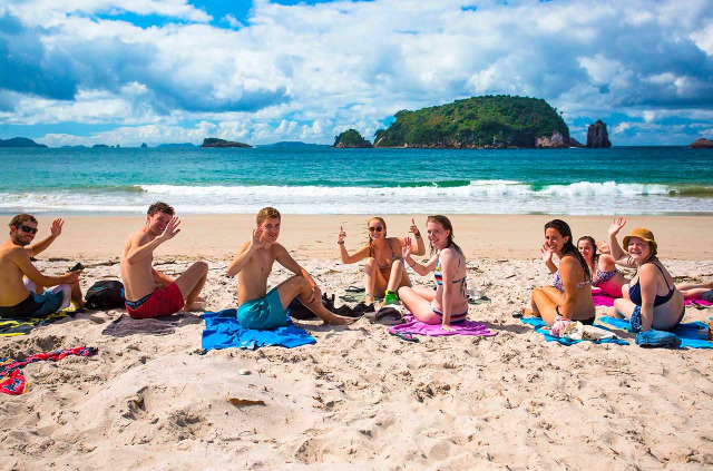Nouvelle-Zélande - Ile du Nord - Hahei Beach © Stray Travel NZ