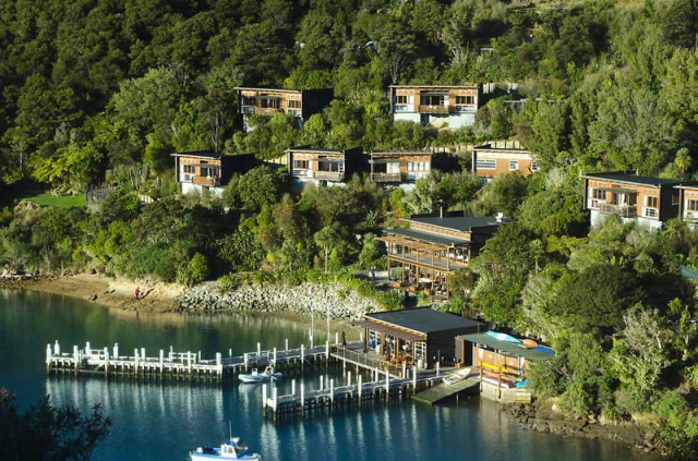 Nouvelle-Zélande - Marlborough Sounds - Bay of Many Coves Resort