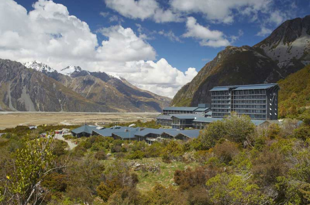 Nouvelle-Zélande - Aoraki Mount Cook - The Hermitage Hotel