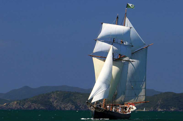 Nouvelle-Zélande - Bay of Islands - Croisière en voilier à bord du R. Tucker Thompson