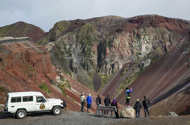 Nouvelle-Zélande - Rotorua - Randonnée au Mont Tarawera