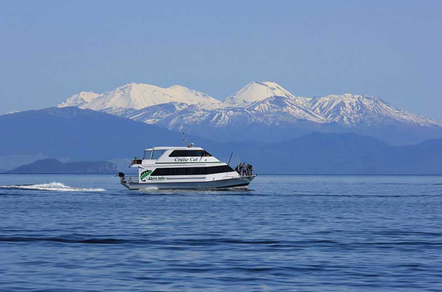 Nouvelle-Zélande - Taupo - Croisière sur le majestueux lac Taupo