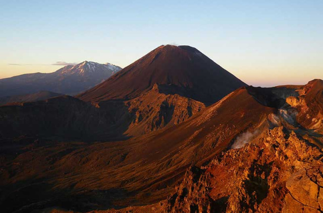 Nouvelle-Zélande - Parc national de Tongariro - Matinée de randonnée dans le Parc national de Tongariro